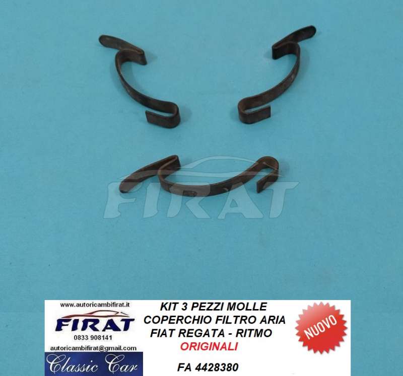 MOLLE COPERCHIO FILTRO ARIA FIAT REGATA - RITMO (4428380)